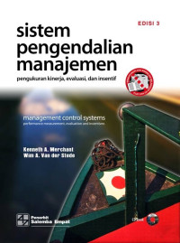 Image of Sistem Pengendalian Manajemen : pengukur kinerja, evaluasi, dan insentif ed.3