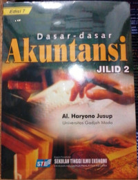 Image of Dasar-dasar Akuntansi Edisi 7 Jilid 2